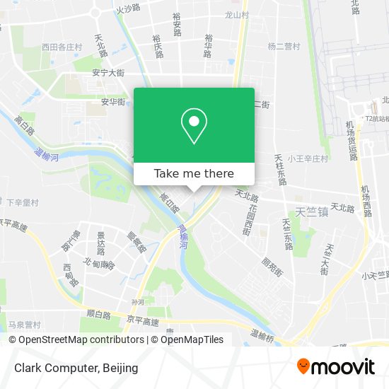 Clark Computer map