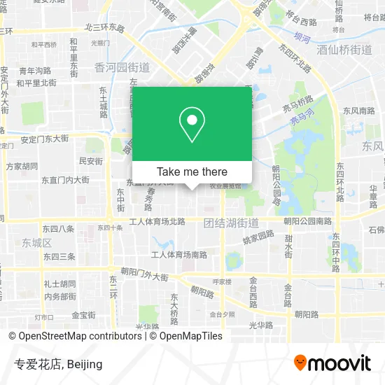专爱花店 map