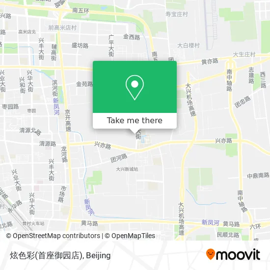 炫色彩(首座御园店) map