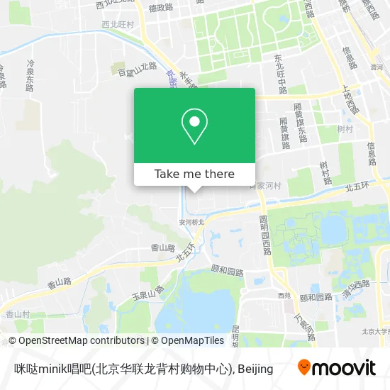 咪哒minik唱吧(北京华联龙背村购物中心) map