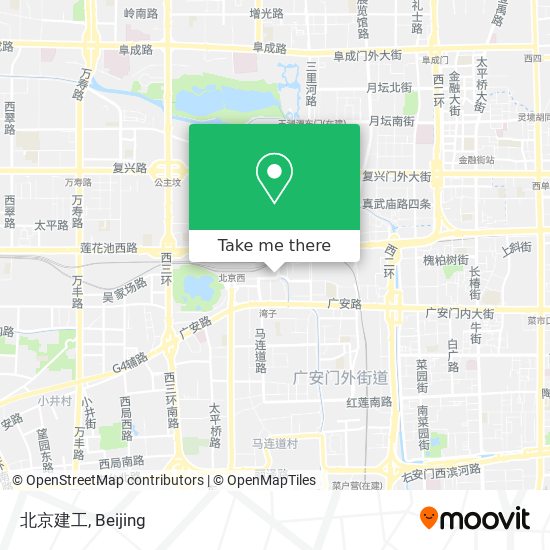 北京建工 map