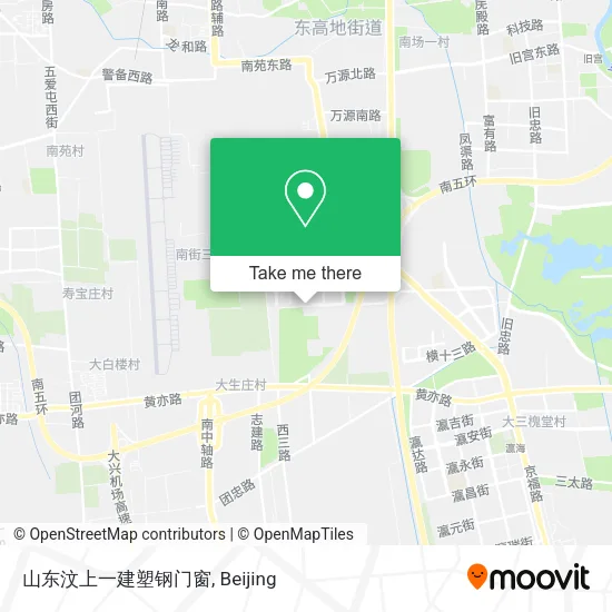 山东汶上一建塑钢门窗 map
