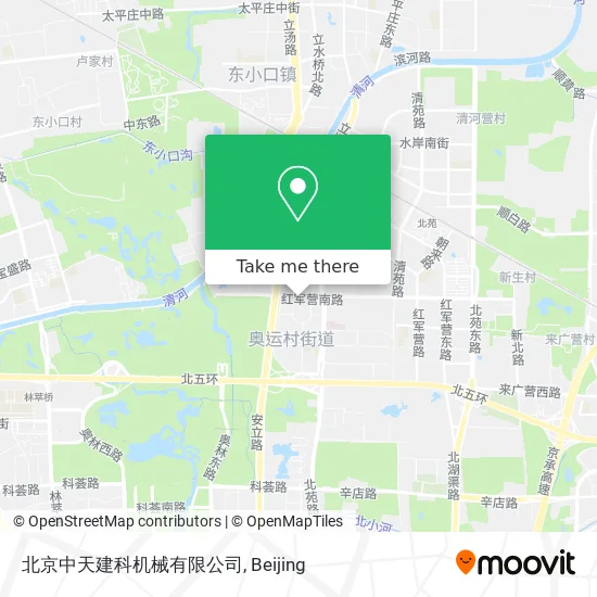 北京中天建科机械有限公司 map
