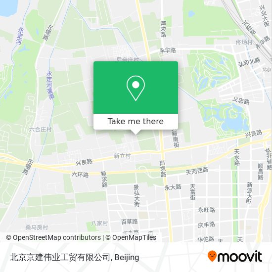 北京京建伟业工贸有限公司 map