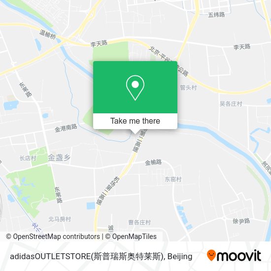 adidasOUTLETSTORE(斯普瑞斯奥特莱斯) map