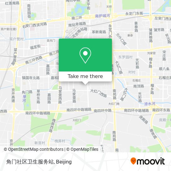 角门社区卫生服务站 map