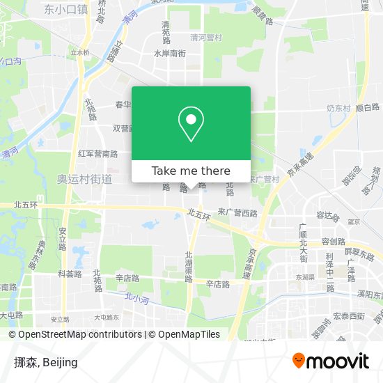 挪森 map