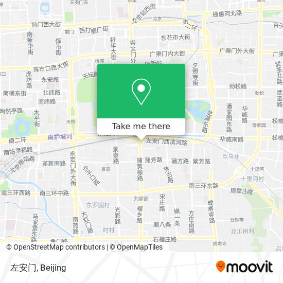 左安门 map