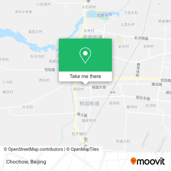 Chochow map