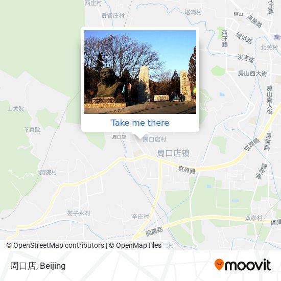 周口店 map