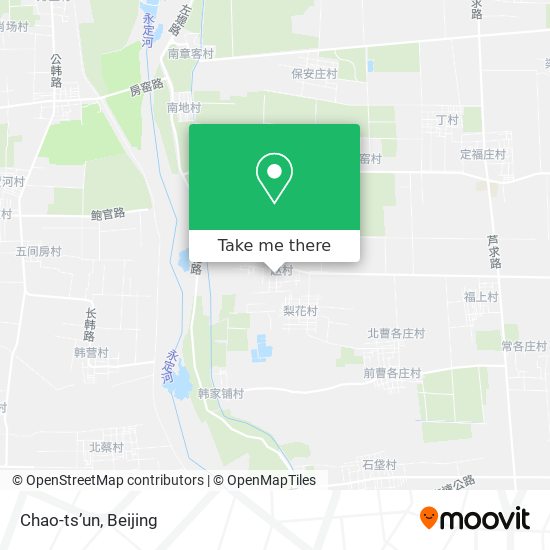 Chao-ts’un map