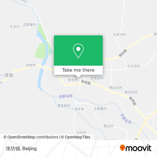 张坊镇 map