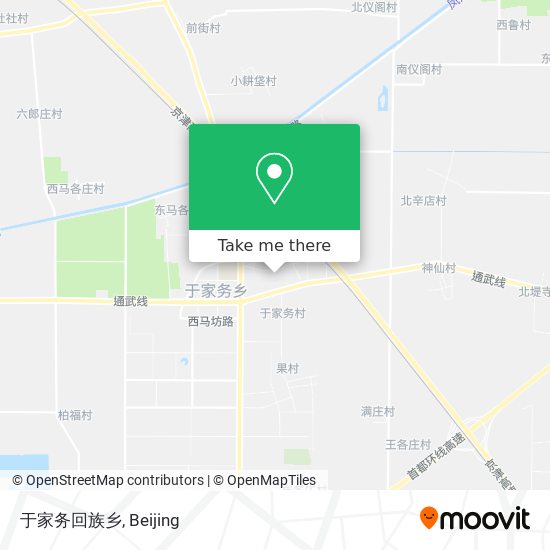 于家务回族乡 map