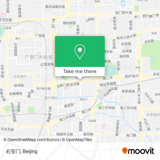 右安门 map