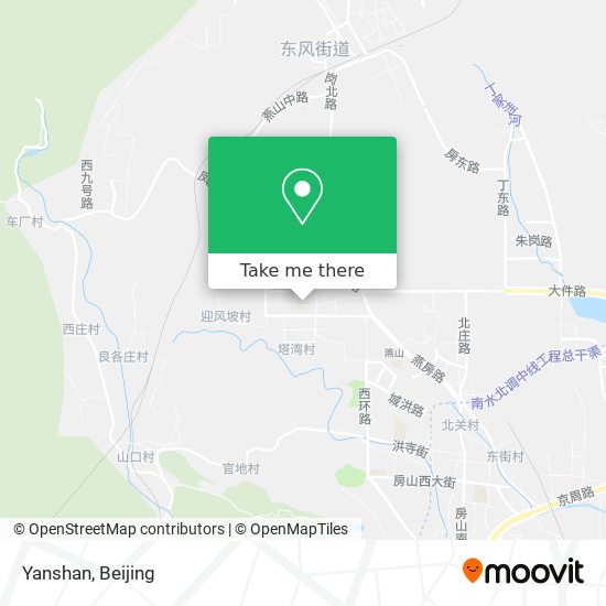Yanshan map