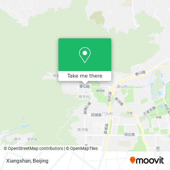 Xiangshan map