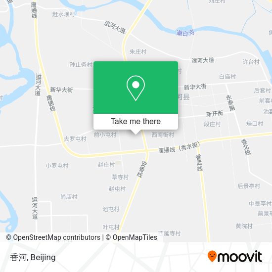 香河 map