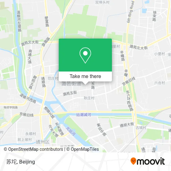 苏坨 map