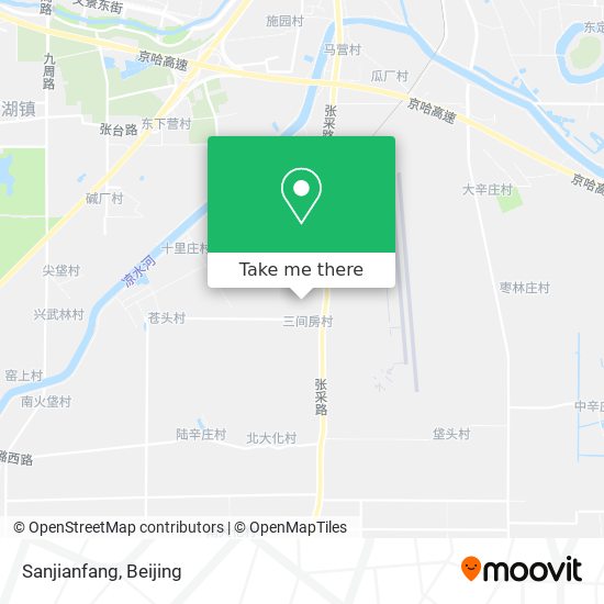 Sanjianfang map