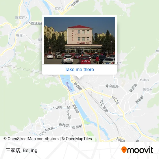 三家店 map