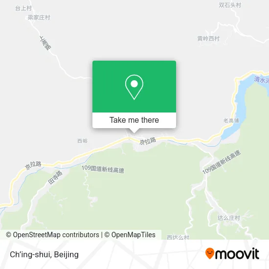 Ch’ing-shui map