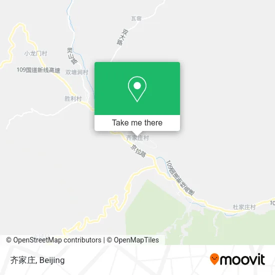 齐家庄 map
