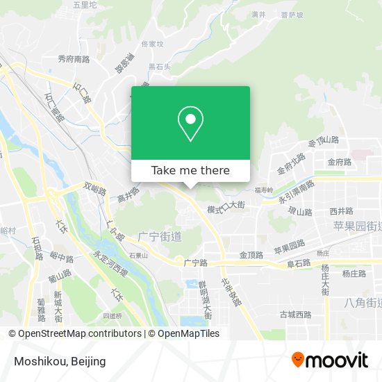 Moshikou map