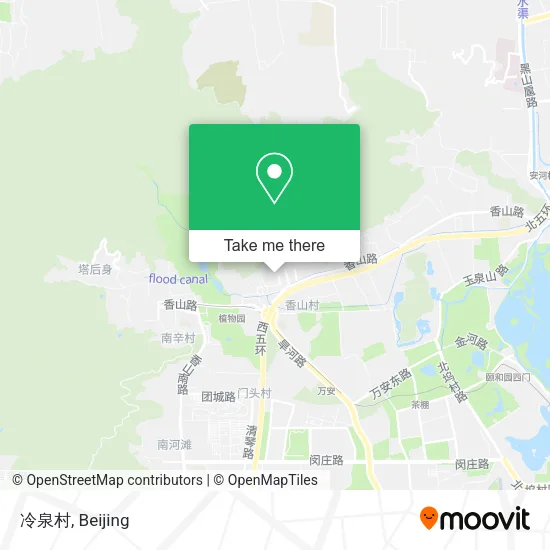 冷泉村 map