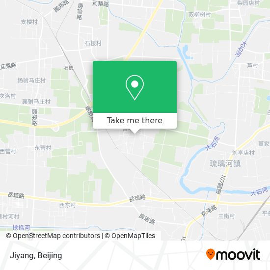 Jiyang map