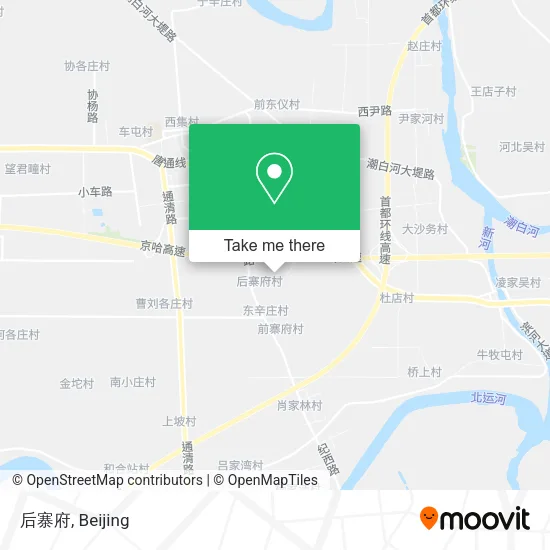 后寨府 map