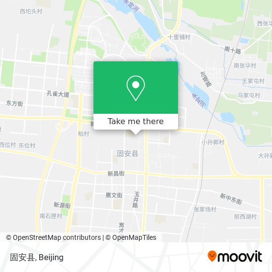 固安县 map
