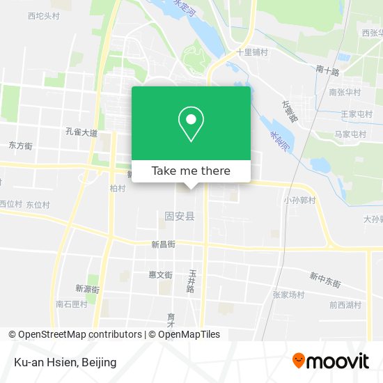 Ku-an Hsien map