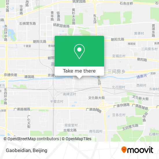 Gaobeidian map