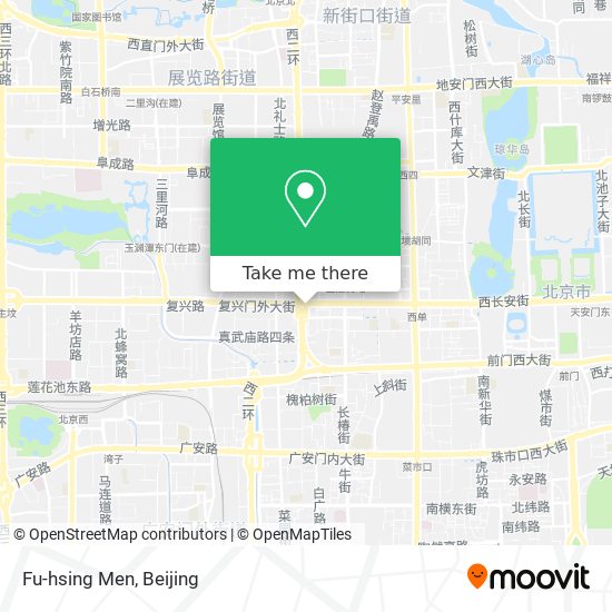 Fu-hsing Men map