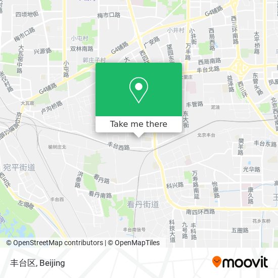 丰台区 map