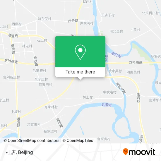 杜店 map