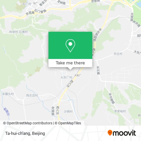 Ta-hui-ch’ang map