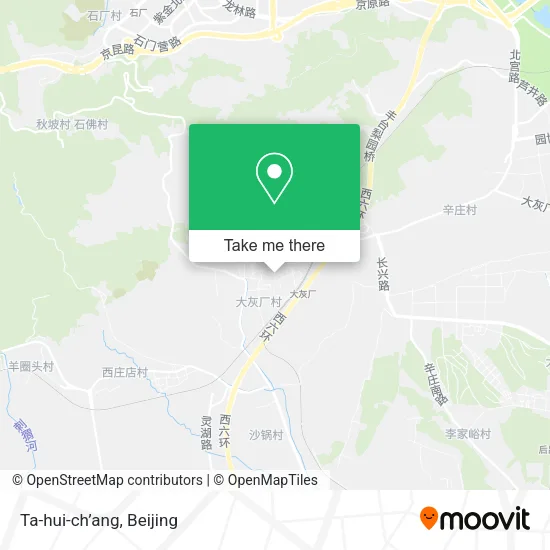 Ta-hui-ch’ang map