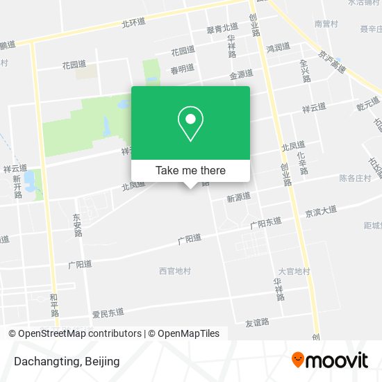 Dachangting map