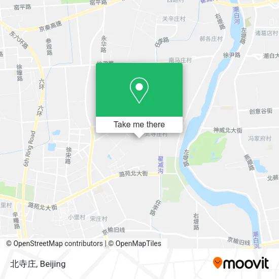 北寺庄 map