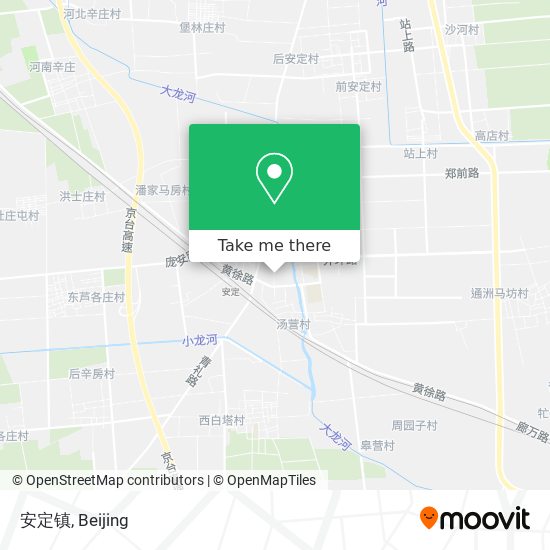 安定镇 map