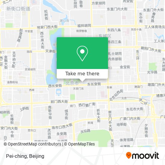 Pei-ching map