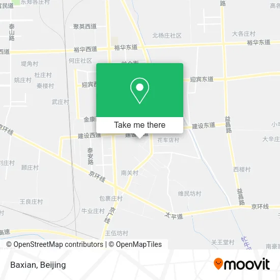 Baxian map