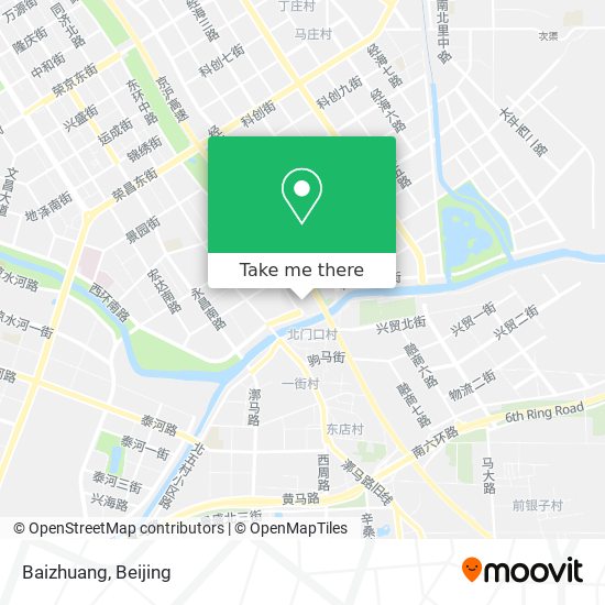 Baizhuang map
