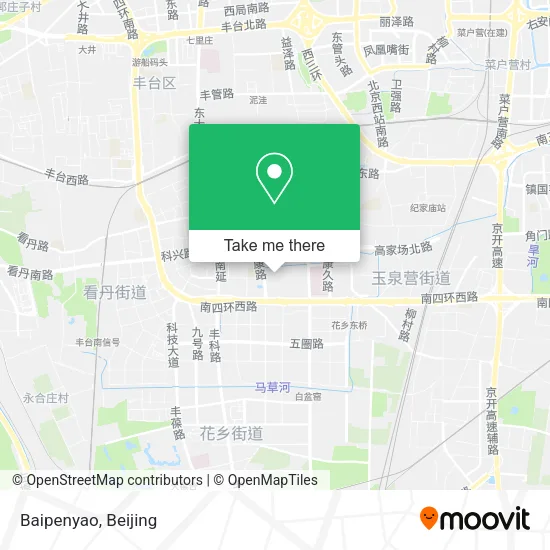 Baipenyao map