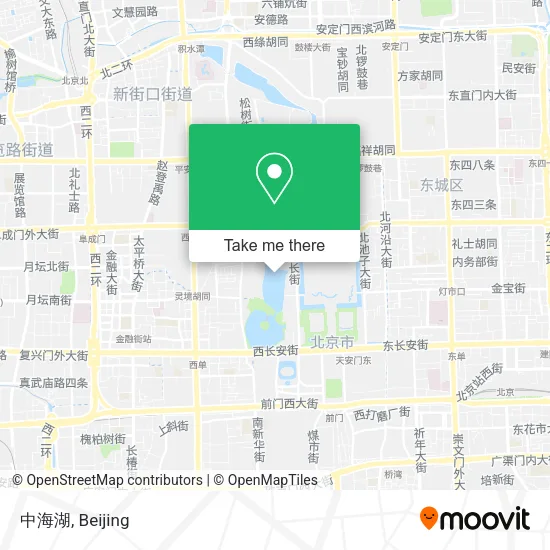 中海湖 map