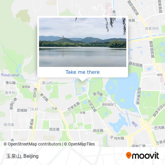 玉泉山 map