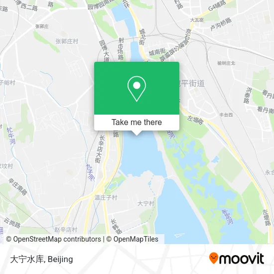 大宁水库 map