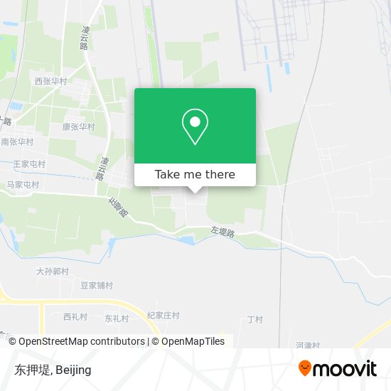 东押堤 map