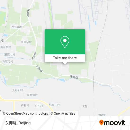 东押堤 map